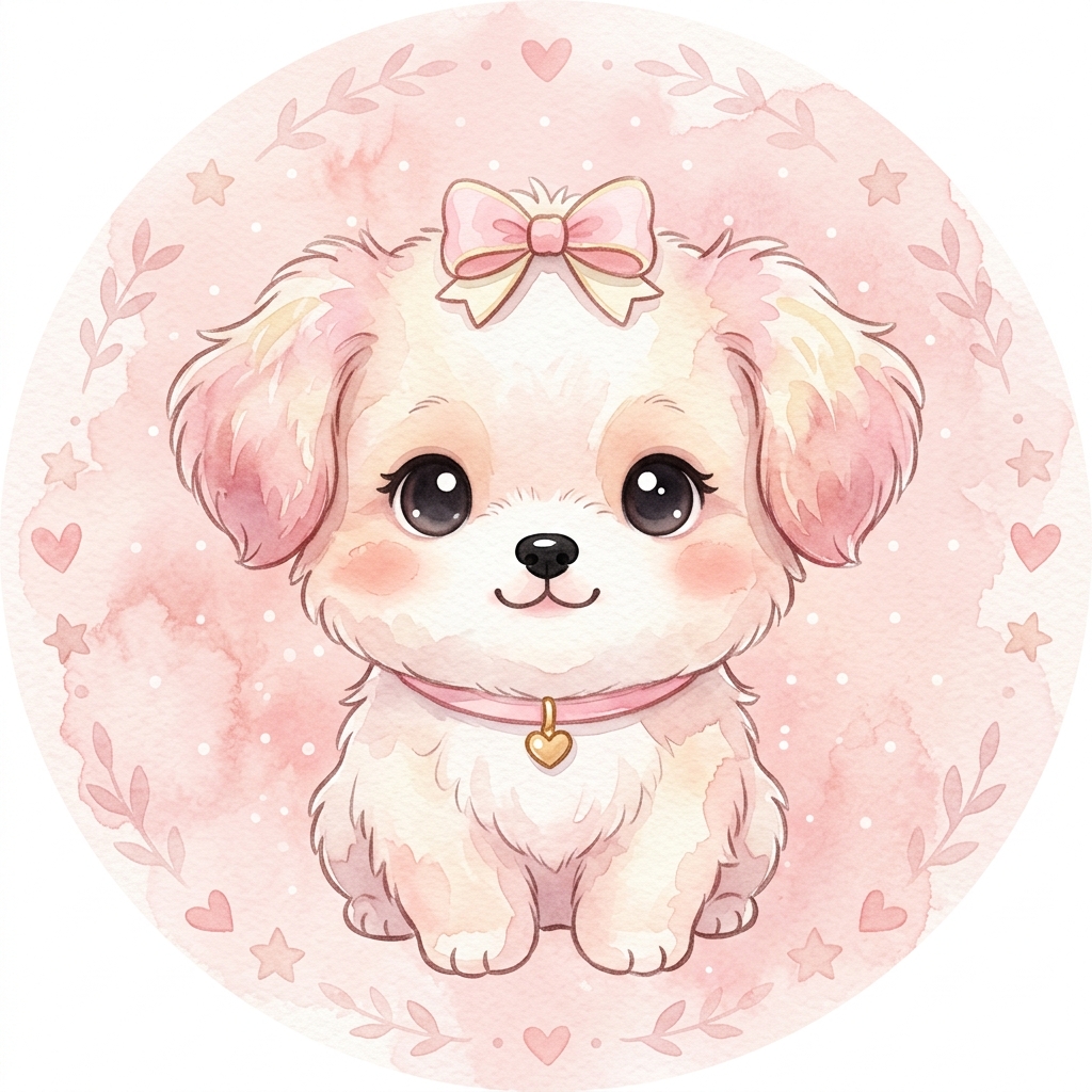 Cute dog asking you on a date